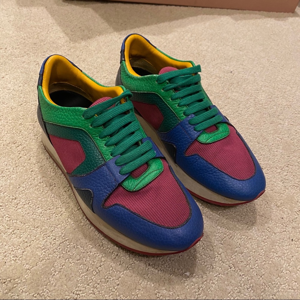 Authentic Burberry runway sneakers